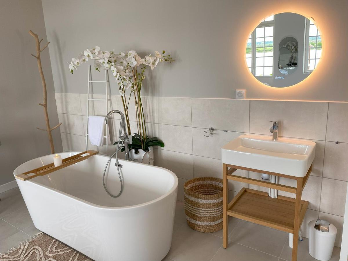 White House, Maison D'Hotes Villequier Buitenkant foto