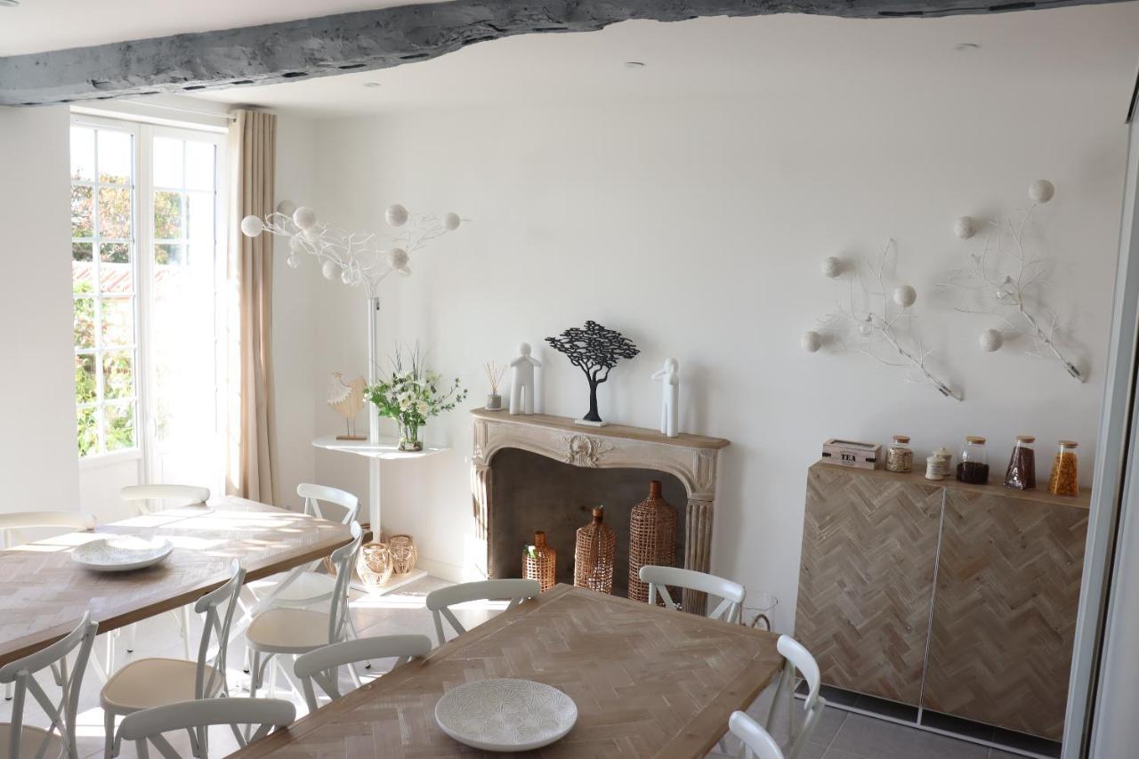 White House, Maison D'Hotes Villequier Buitenkant foto